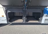 2012 Hino Melpha exterior view of the interior luggage compartment.