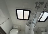 2015 Kea Horizon M721 interior view showing the bathroom layout.