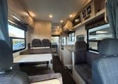 2015 Kea Horizon M721 interior view showing the ceiling lights in the motorhome.