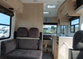 2015 Kea Horizon M721 interior view showing the passenger seatbelts.