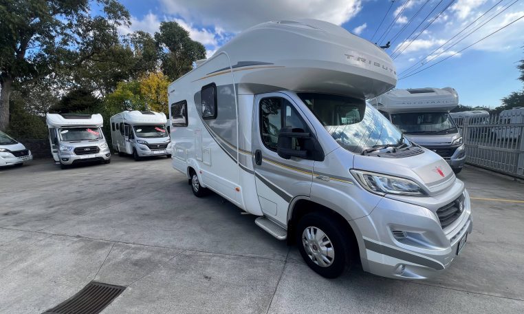 2017 Auto-Trail Tribute 625 motorhome with stylish exterior wheels.