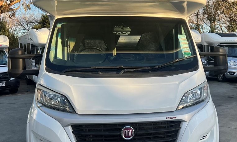 2017 Jayco Conquest FA24-1 exterior view of the front cab.