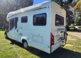 2018 Auto-Trail Imala 720 motorhome exterior view of the awning.