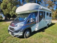 2018 Auto-Trail Imala 720 motorhome exterior profile view.