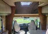 2018 Auto-Trail Imala 720 motorhome interior view showing the convenient sleeping area above the cab.