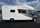 2018 Auto-Trail Tracker RS motorhome exterior side view showing the driver's door.