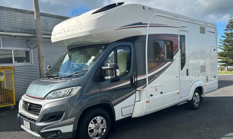 2018 Auto-Trail Tracker RS motorhome exterior profile view.