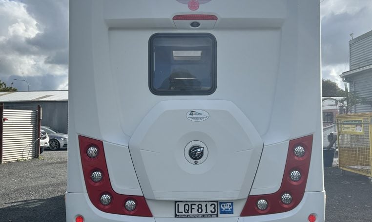 2018 Auto-Trail Tracker RS motorhome exterior rear view.