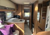 2018 Auto-Trail Tracker RS motorhome interior view showing the entrance handrail.