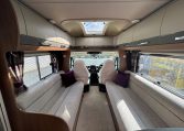 2018 Auto-Trail Tracker RS motorhome interior view showing the spacious front lounge.