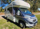 2018 Auto-Trail Tribute 715 motorhome exterior view showing the driver's side.