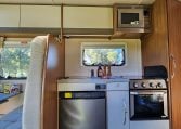 2018 Auto-Trail Tribute 715 motorhome interior view showing the kitchen.