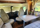 2018 Auto-Trail Tribute 715 motorhome interior view showing the spacious lounge and dining.