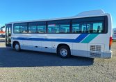 2018 Hino Melpha exterior passenger entrance.