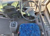 2018 Hino Melpha interior view showing the dash and driver area.