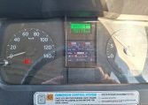 2018 Hino Melpha interior view showing the mileage.