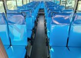 2018 Hino Melpha interior view showing the passenger seating.