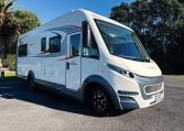 2018 Roller Team Pegaso 745 exterior showing the front driver's side.