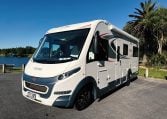 2018 Roller Team Pegaso 745 exterior showing the front passenger side.