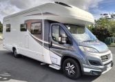 2019 Auto-Trail Frontier Delaware S exterior driver's side showing the alloy wheels.