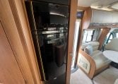 2019 Auto-Trail Frontier Delaware S interior view showing the tall fridge.