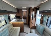 2019 Auto-Trail Frontier Delaware S interior view showing the spacious front lounge and kitchen setup.