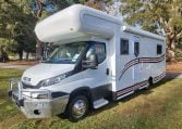 2019 Iveco Daily 50-210 exterior front and habitation side view.