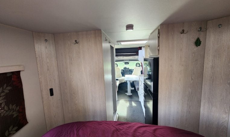 2019 Iveco Daily 50-210 interior view from the rear bedroom.