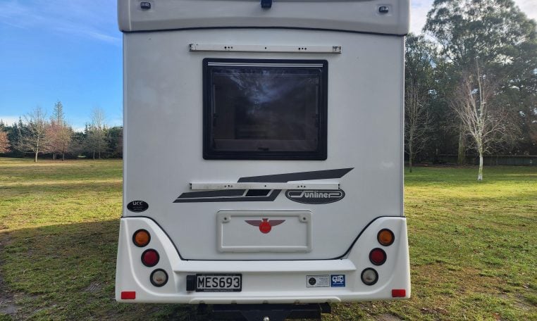 2019 Iveco Sunliner Switch exterior back view.
