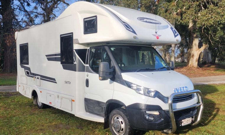 2019 Iveco Sunliner Switch exterior driver's side and front.