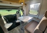 2019 Iveco Sunliner Switch interior view showing the front dining area.