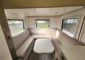 2019 Iveco Sunliner Switch interior view showing the rear lounge.