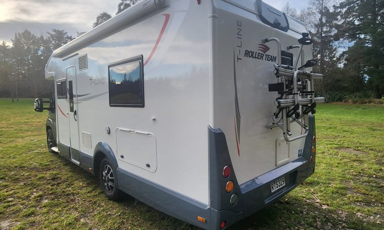 2019 Roller Team T-Line 785 exterior passenger and rear side view.
