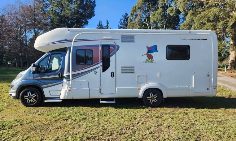 2020 Auto-Trail Delaware exterior habitation side.
