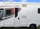 2020 Auto-Trail Frontier Delaware motorhome exterior view of the habitation door.