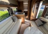 2020 Auto-Trail Frontier Delaware interior showing the motorhome entrance handrail.