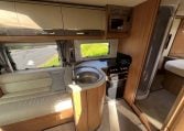 2020 Auto-Trail Frontier Delaware interior showing the motorhome kitchen setup.