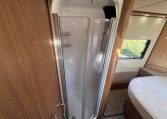 2020 Auto-Trail Frontier Delaware interior showing the spacious separate shower.