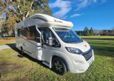 2020 Benimar Mileo 286 motorhome exterior driver's side and front view.