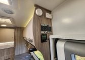 2020 Benimar Mileo 286 motorhome interior showing the control panels.