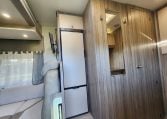2020 Benimar Mileo 286 motorhome interior view showing the fridge.