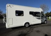 2021 Auto-Trail F-Line F74 exterior view showing the bike rack.