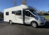 2021 Auto-Trail F-Line F74 exterior view showing the front and driver's side.