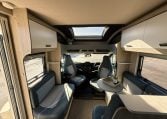2021 Auto-Trail F-Line F74 interior view showing the spacious front lounge.