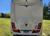 2021 Auto-Trail Frontier Comanche motorhome exterior rear view.