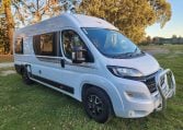 2021 Auto-Trail Tribute T680 motorhome exterior driver's side and front view.