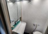 2021 Auto-Trail Tribute T680 motorhome interior view of the fold down vanity.