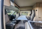 2021 Auto-Trail Tribute T680 motorhome interior view of the front lounge and dining.
