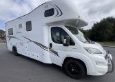 2021 Jayco Conquest FA24-4 exterior view of the driver's side.