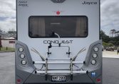 2021 Jayco Conquest FA24-4 exterior rear view.